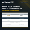 AllTradesOS Welding Quote & Profit Calculator
